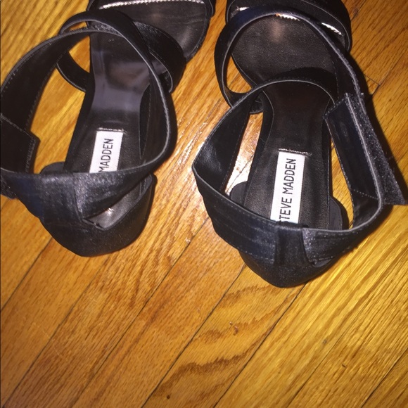 Steve Madden Strappy Heels Sz 8.5 - Picture 6 of 8